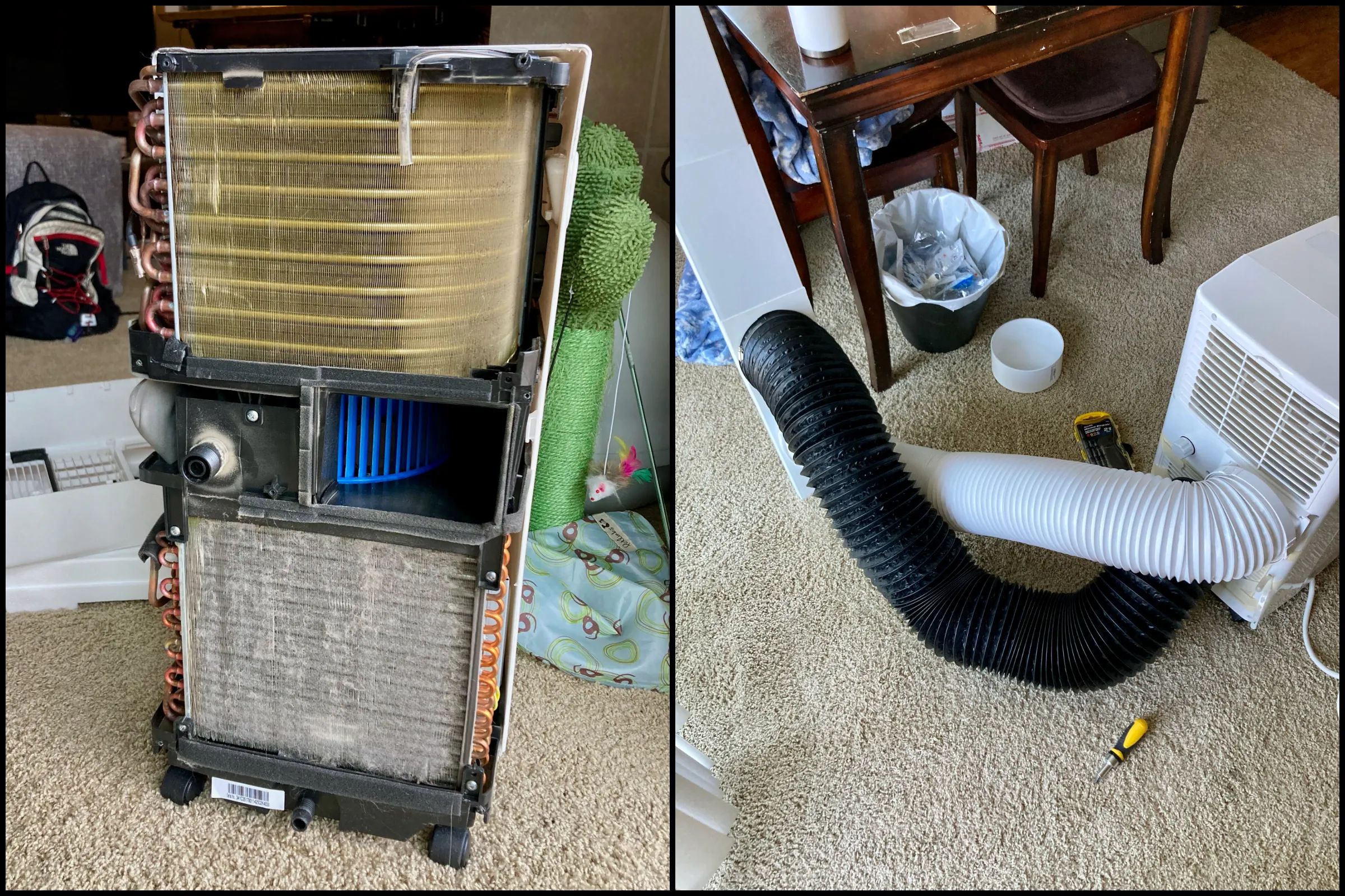 AC Dual Exhaust Duct