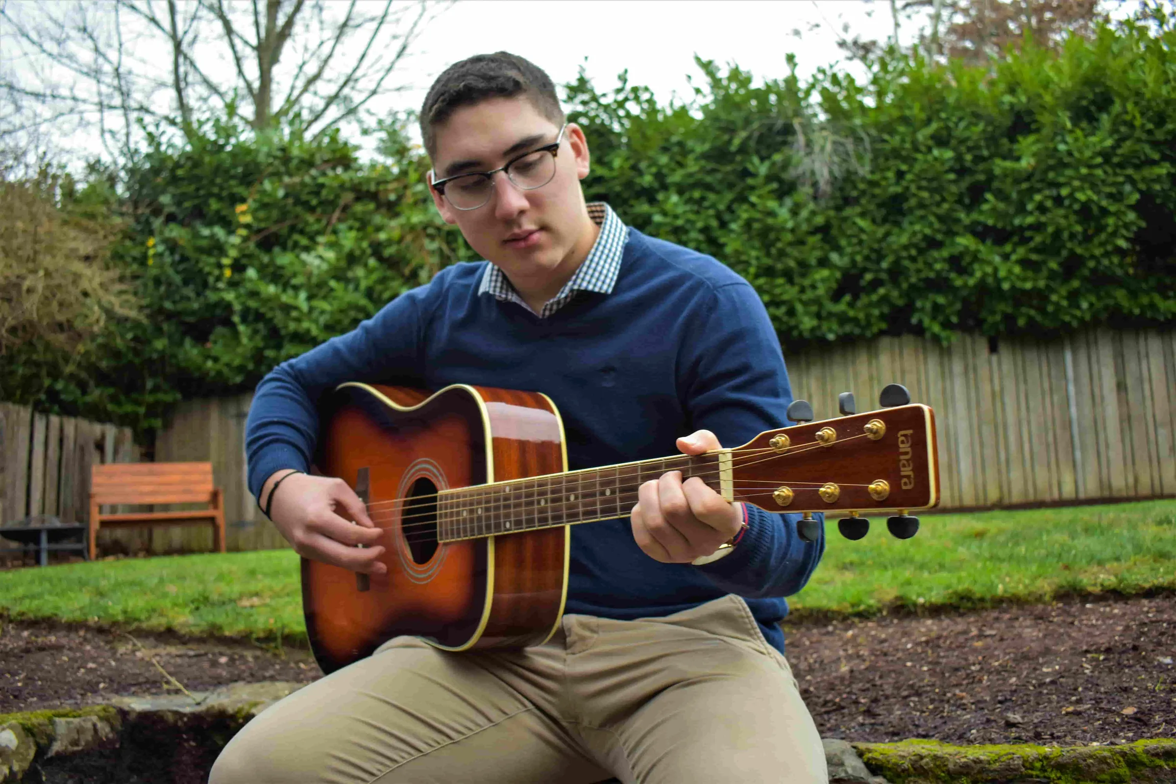 Travel Guitar Playing