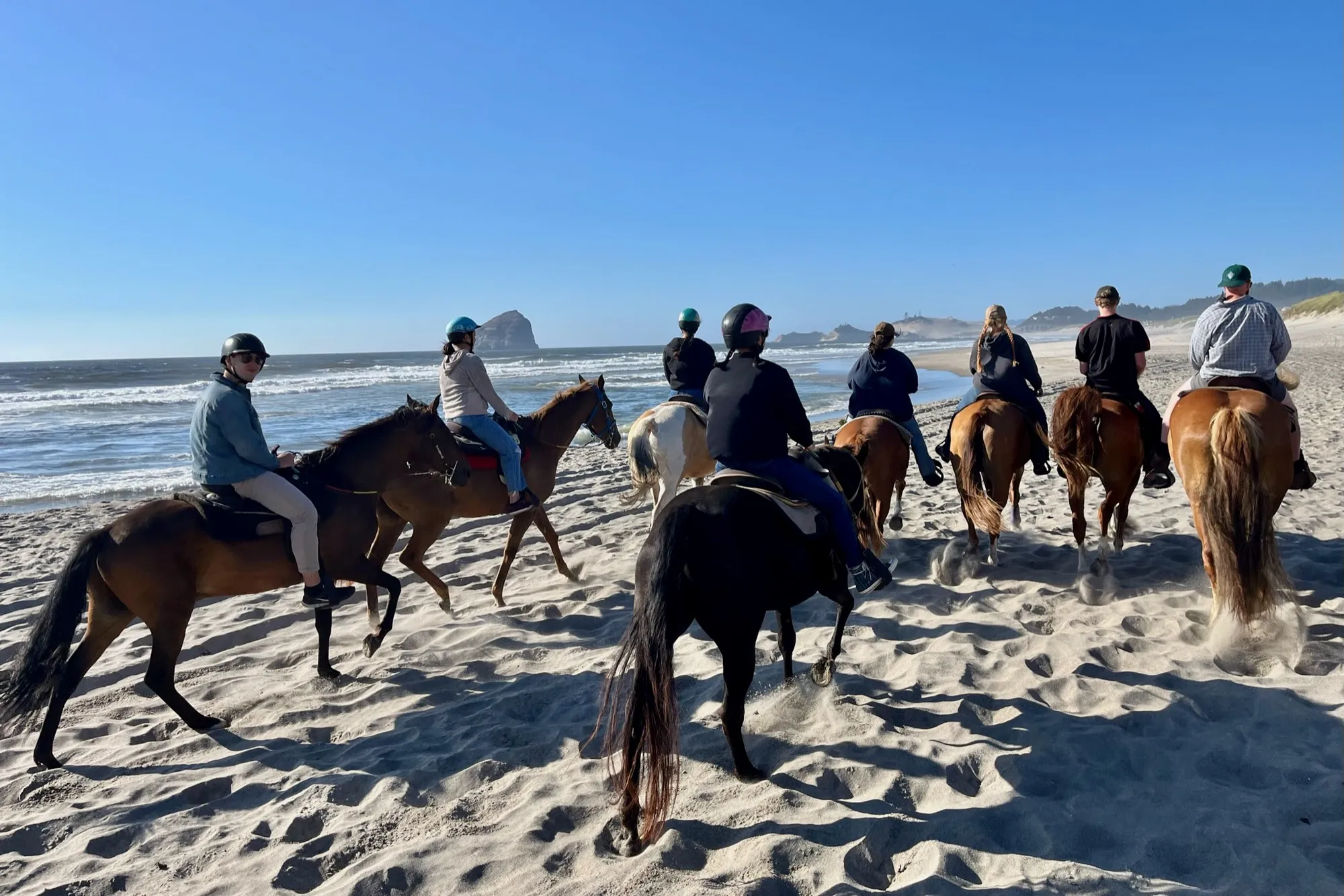 Oregon Coast Horse Riding