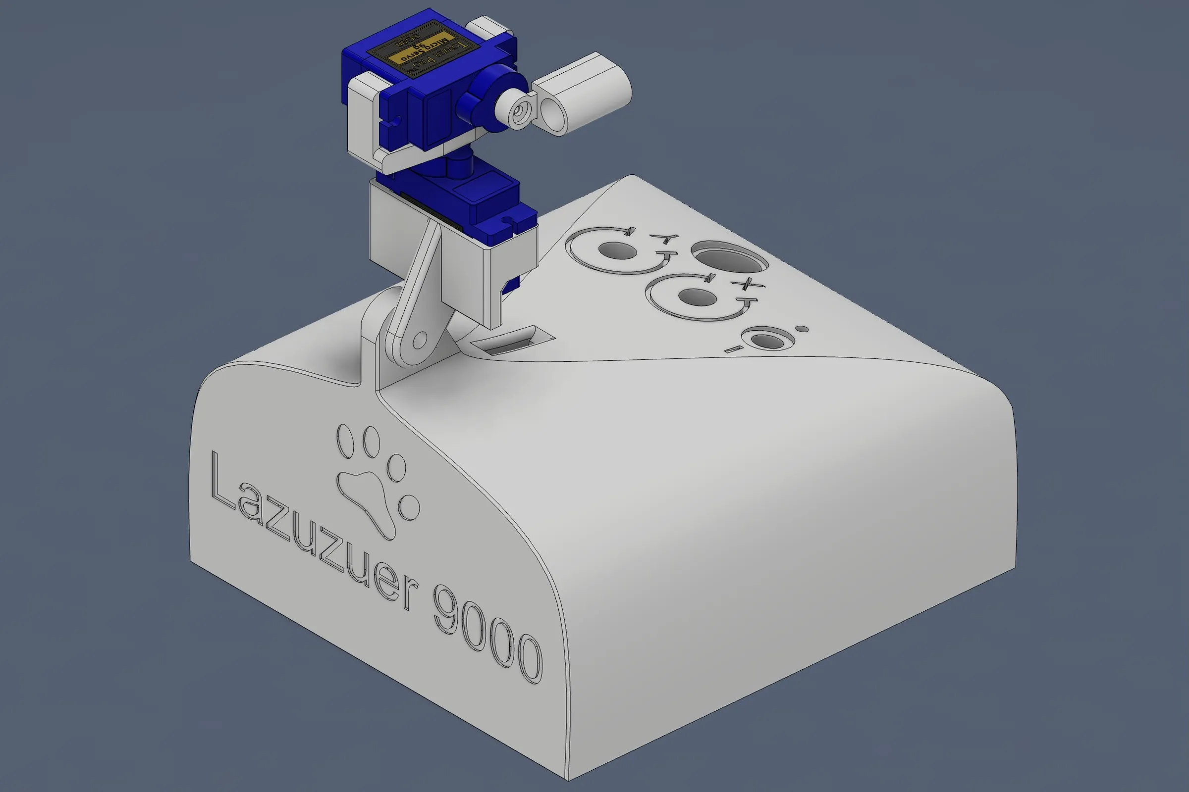 Random Laser Pointer CAD